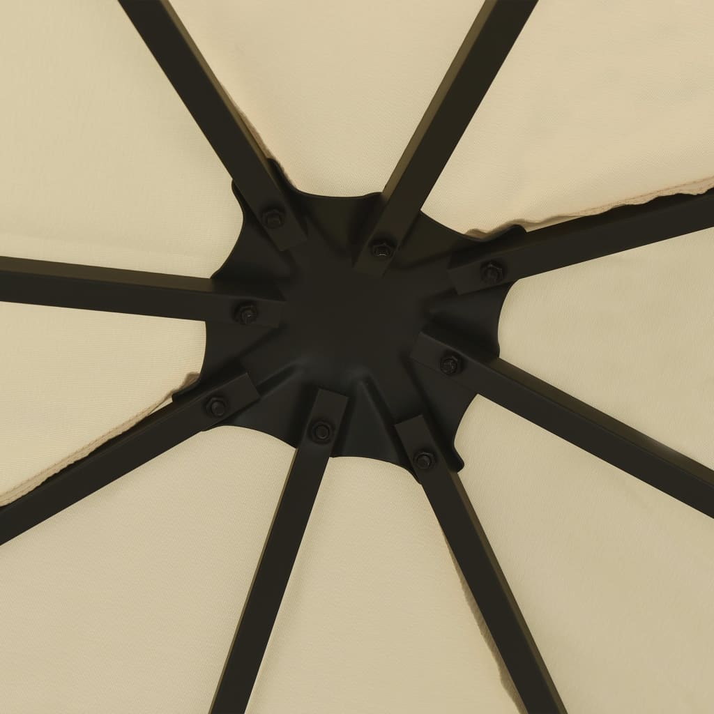 vidaXL Pavillon 3×3 m Creme - Image 3