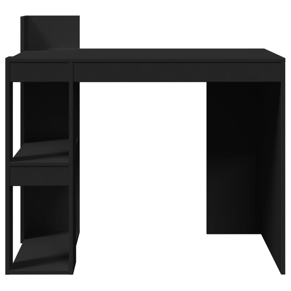 vidaXL Schreibtisch Schwarz 103,5x56,5x94 cm Holzwerkstoff - Image 4
