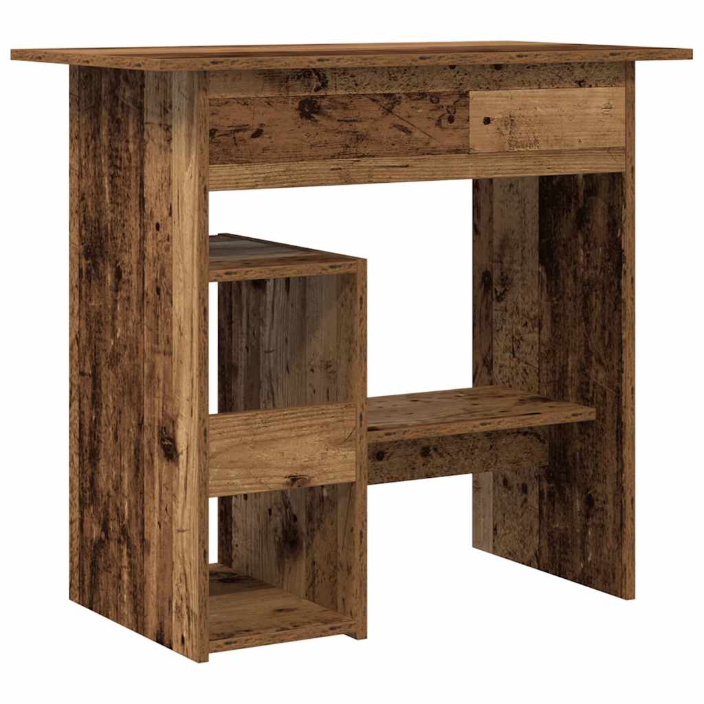 vidaXL Schreibtisch Altholz-Optik 80x45x74 cm Holzwerkstoff - Image 6