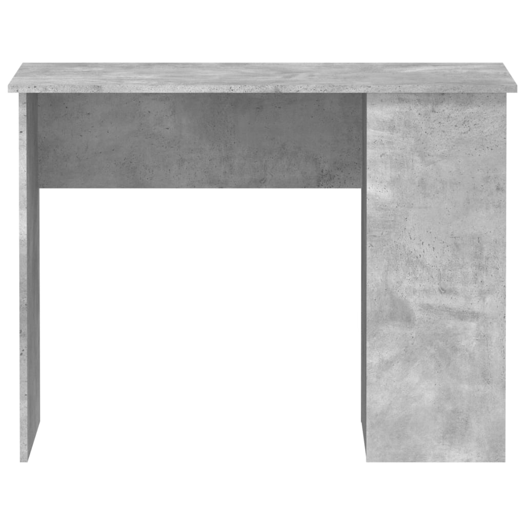 vidaXL Schreibtisch Betongrau 100x55x75 cm Holzwerkstoff - Image 4