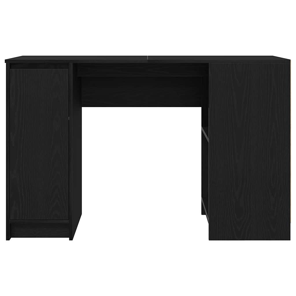 vidaXL Schreibtisch Schwarz Eichen-Optik 120x42x76 cm Holzwerkstoff - Image 6