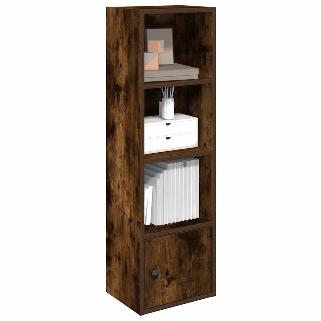 vidaXL Bücherregal Räuchereiche 31x24x102 cm Holzwerkstoff