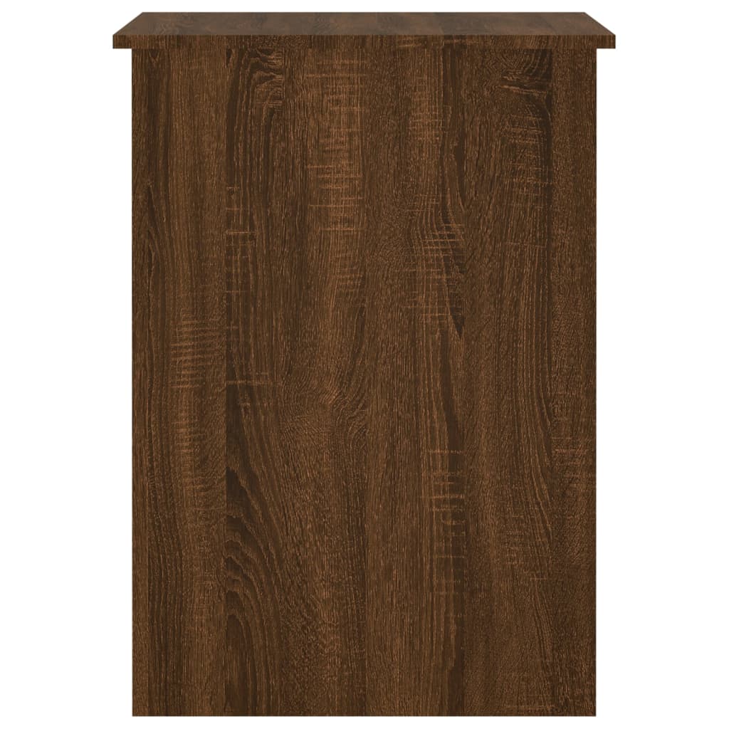 vidaXL Schreibtisch Braun Eichen-Optik 100x55x75 cm Holzwerkstoff - Image 5