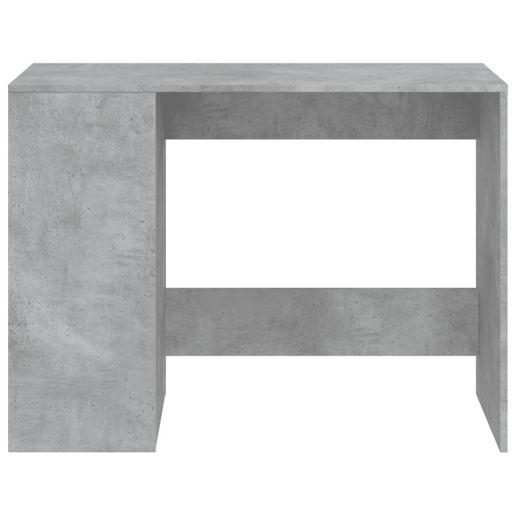vidaXL Schreibtisch Betongrau 102x50x75 cm Holzwerkstoff - Image 4