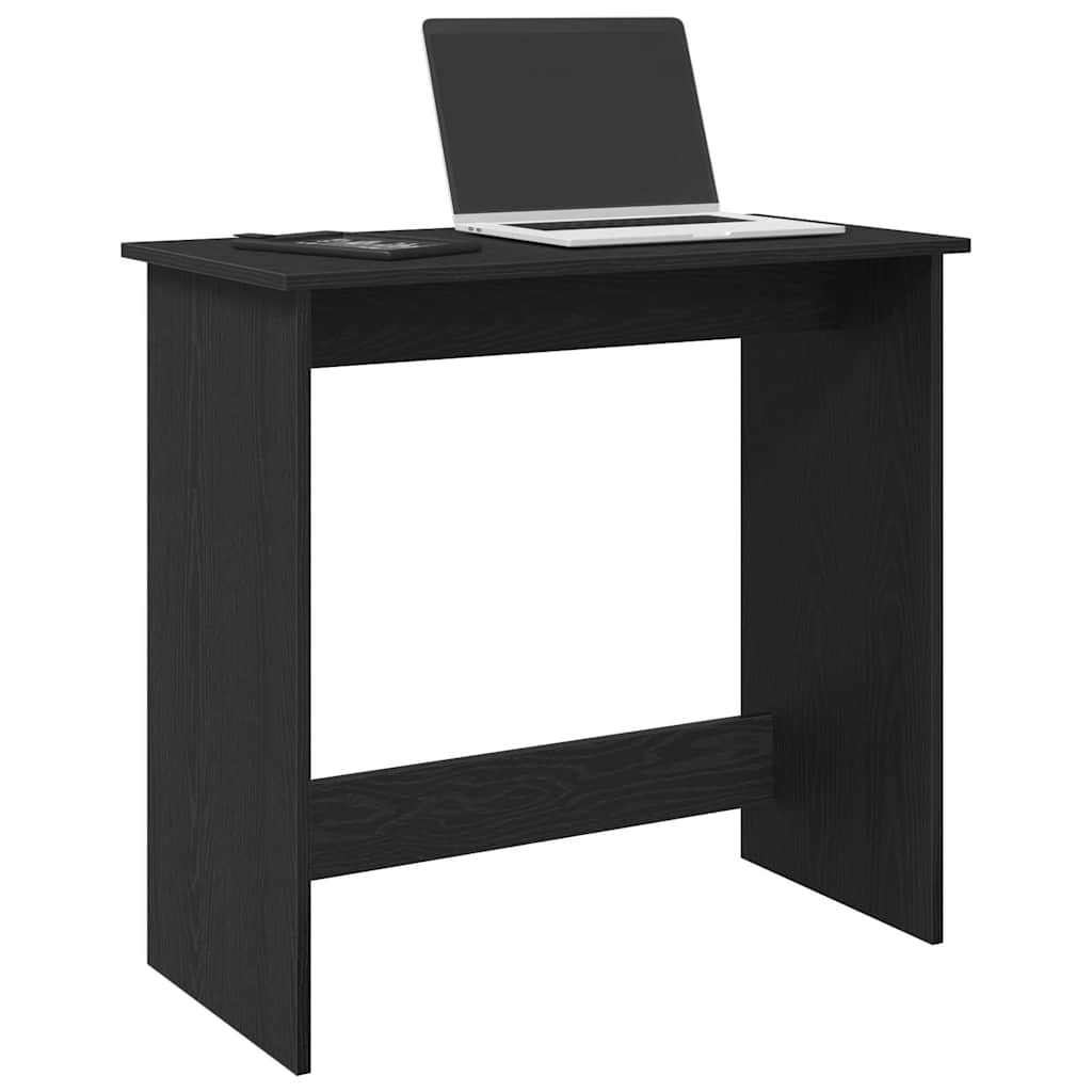 vidaXL Schreibtisch Schwarz 80x40x75 cm Holzwerkstoff