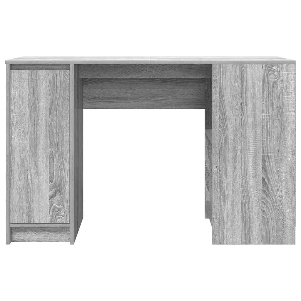 vidaXL Schreibtisch Grau Sonoma 120x42x76 cm Holzwerkstoff - Image 6