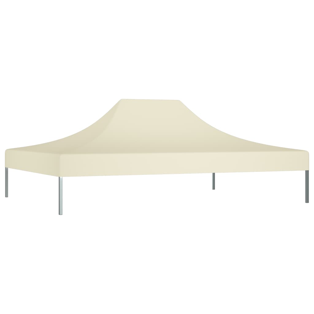 vidaXL Partyzelt-Dach 4,5x3 m Creme 270 g/m² - Image 3
