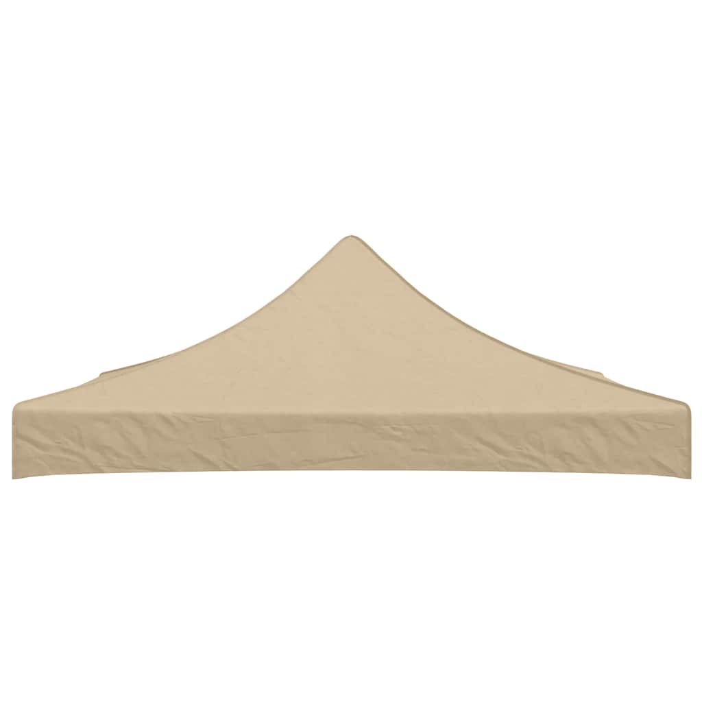 vidaXL Partyzelt-Dach 3x3 m Beige 270 g/m² - Image 3