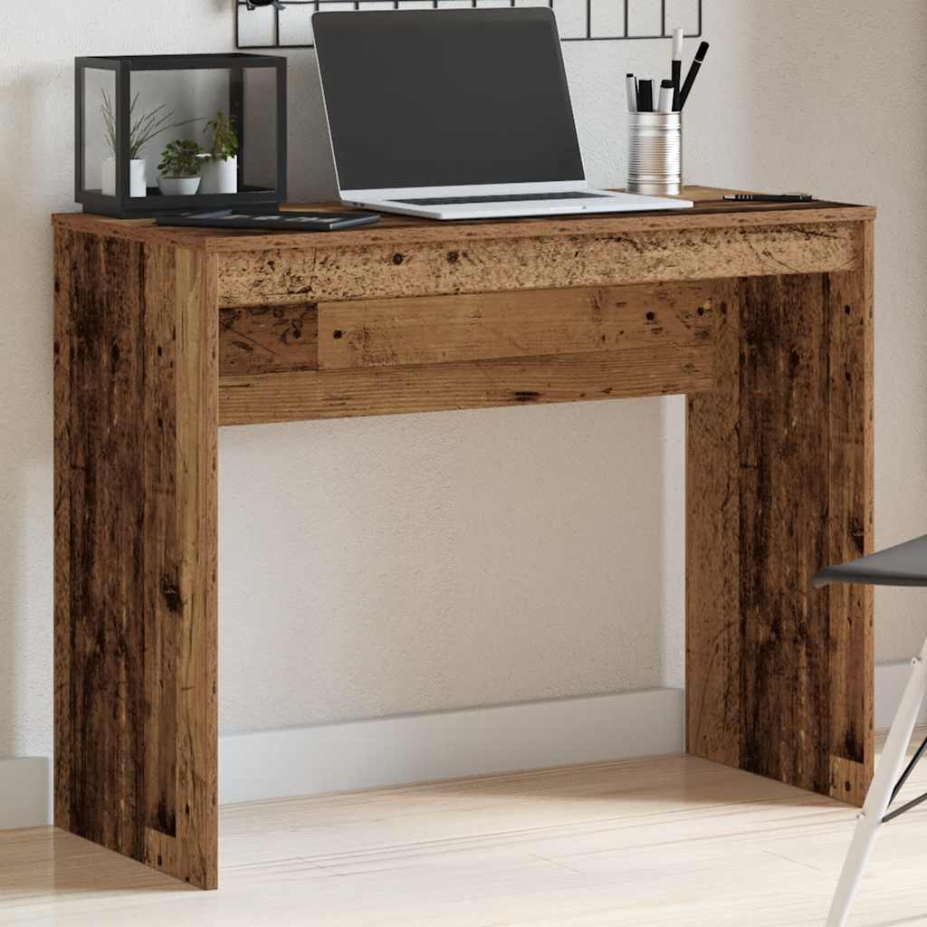 vidaXL Schreibtisch Altholz-Optik 90x40x72 cm Holzwerkstoff - Image 3