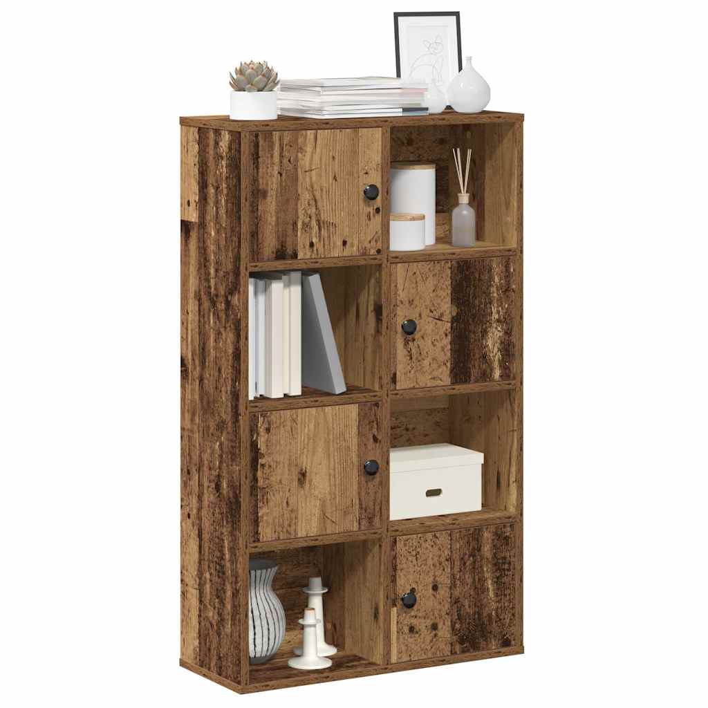 vidaXL Bücherregal Altholz-Optik 60x24x101,5 cm Holzwerkstoff