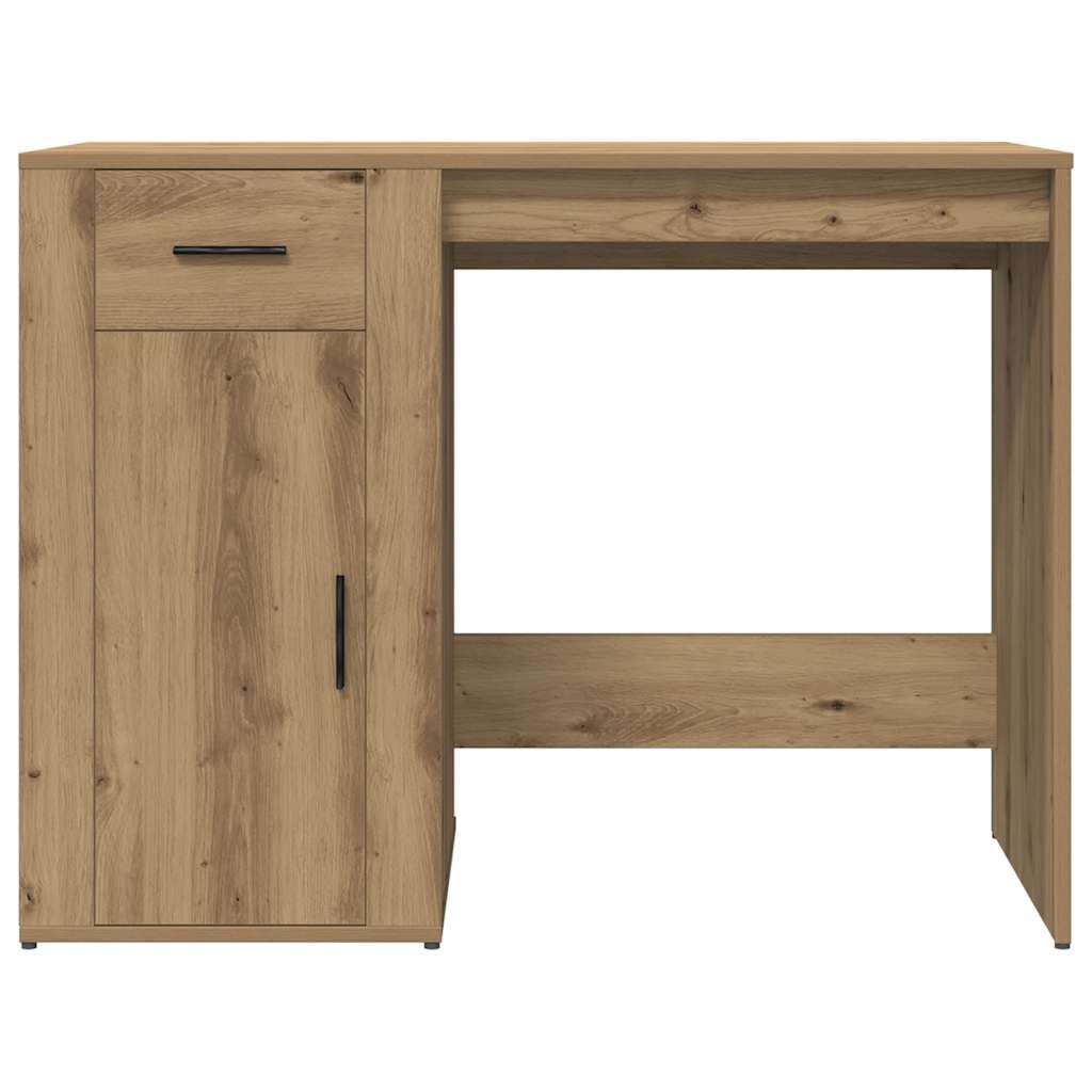 vidaXL Schreibtisch Artisan-Eiche 100x49x75 cm Holzwerkstoff - Image 4