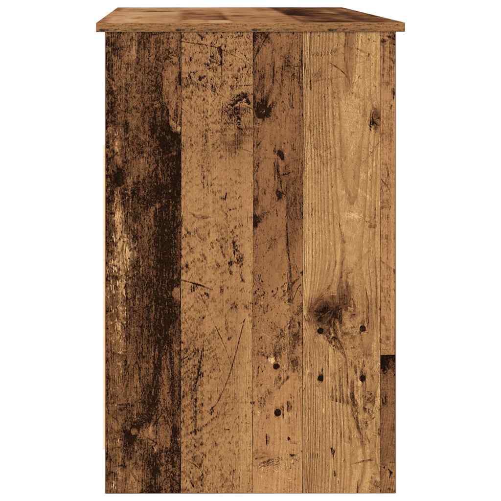 vidaXL Schreibtisch Altholz-Optik 102x76x50 cm Holzwerkstoff - Image 5