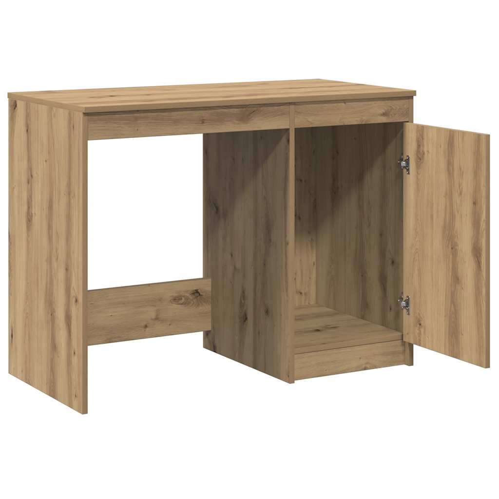 vidaXL Schreibtisch Artisan-Eiche 100x50x76 cm Holzwerkstoff - Image 5