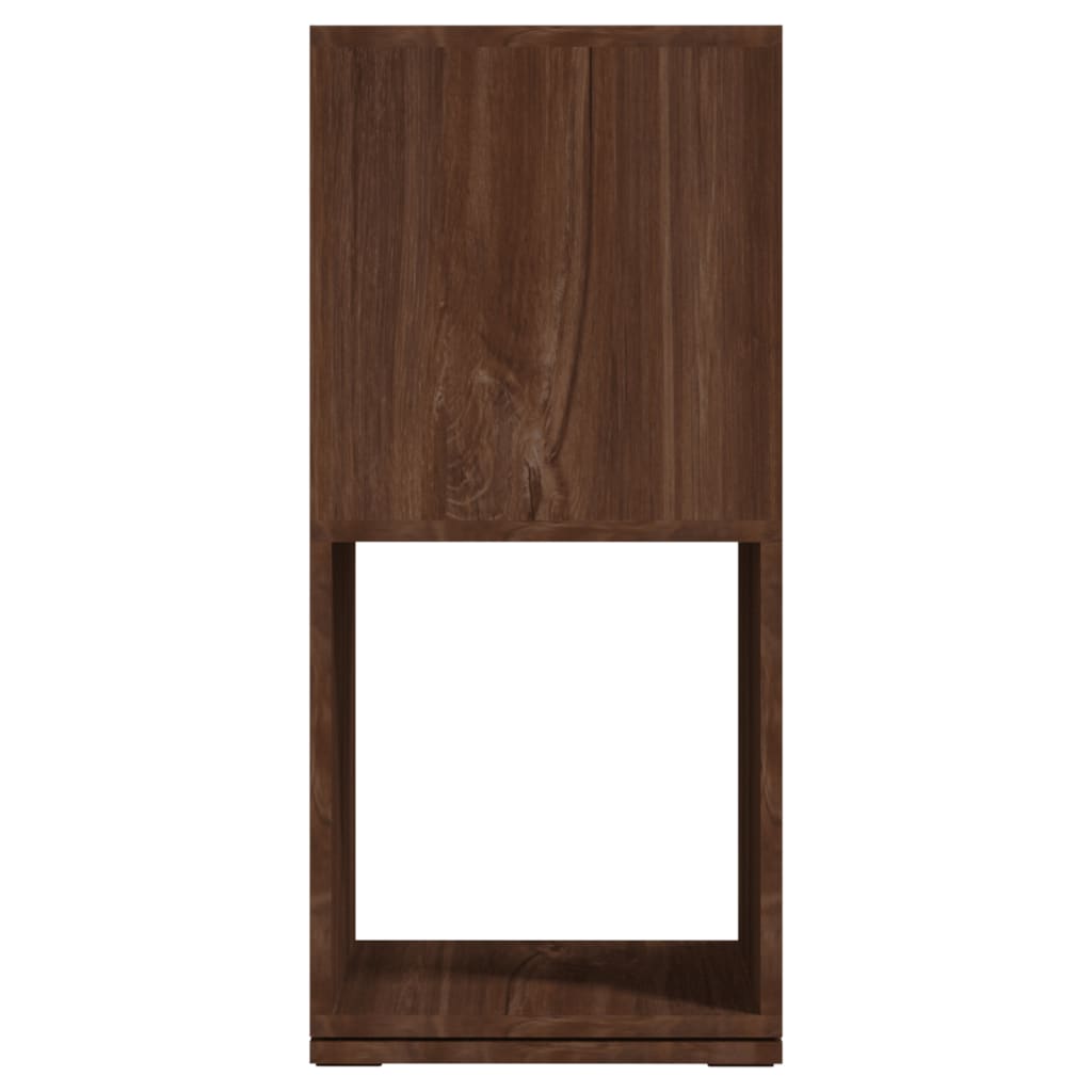 vidaXL Drehregal Braun Eiche-Optik 34,5x34,5x75,5 cm Holzwerkstoff - Image 4