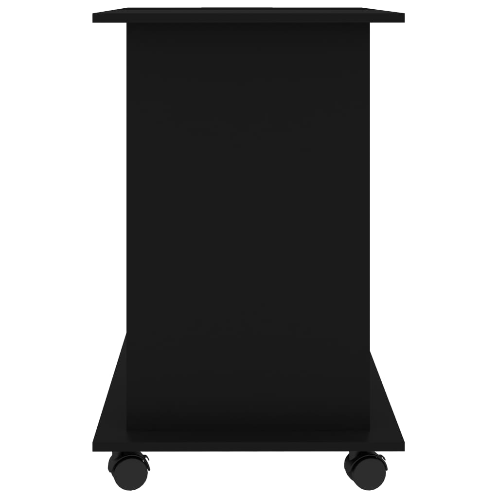 vidaXL Schreibtisch Schwarz 80x50x75 cm Holzwerkstoff - Image 5