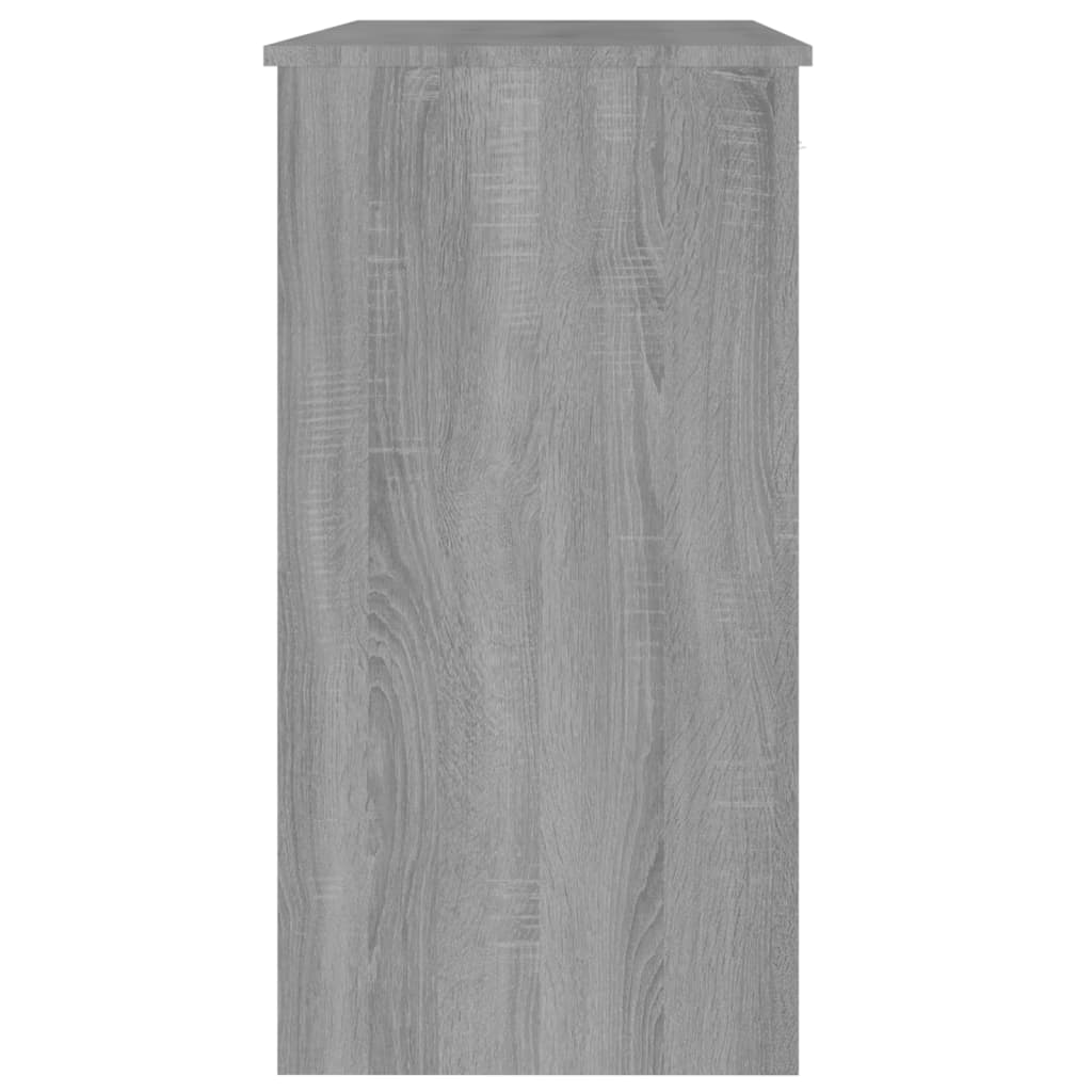 vidaXL Schreibtisch Grau Sonoma 80x40x75 cm Holzwerkstoff - Image 5