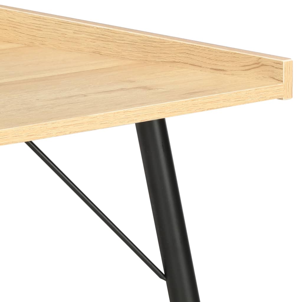 vidaXL Schreibtisch Eiche 90×50×79 cm - Image 5