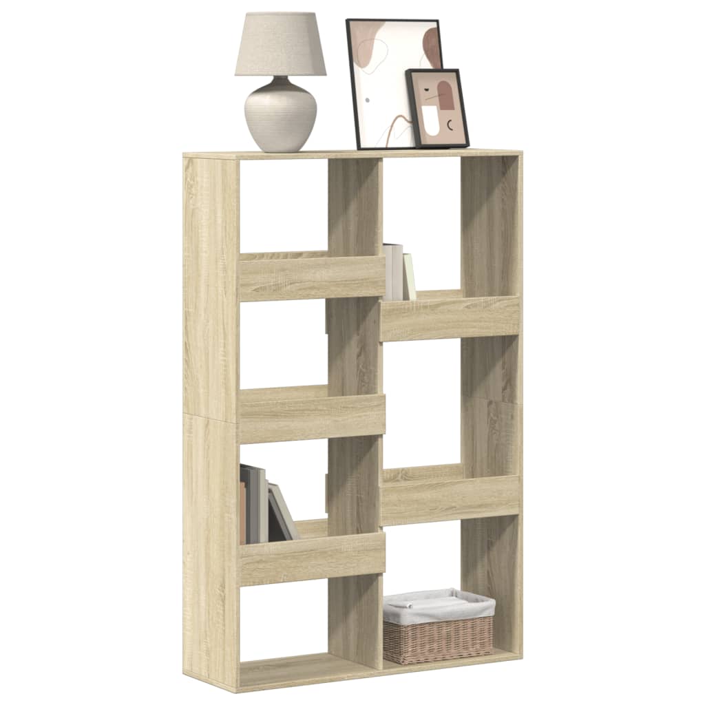 vidaXL Bücherregal Sonoma-Eiche 100x33x155,5 cm Holzwerkstoff