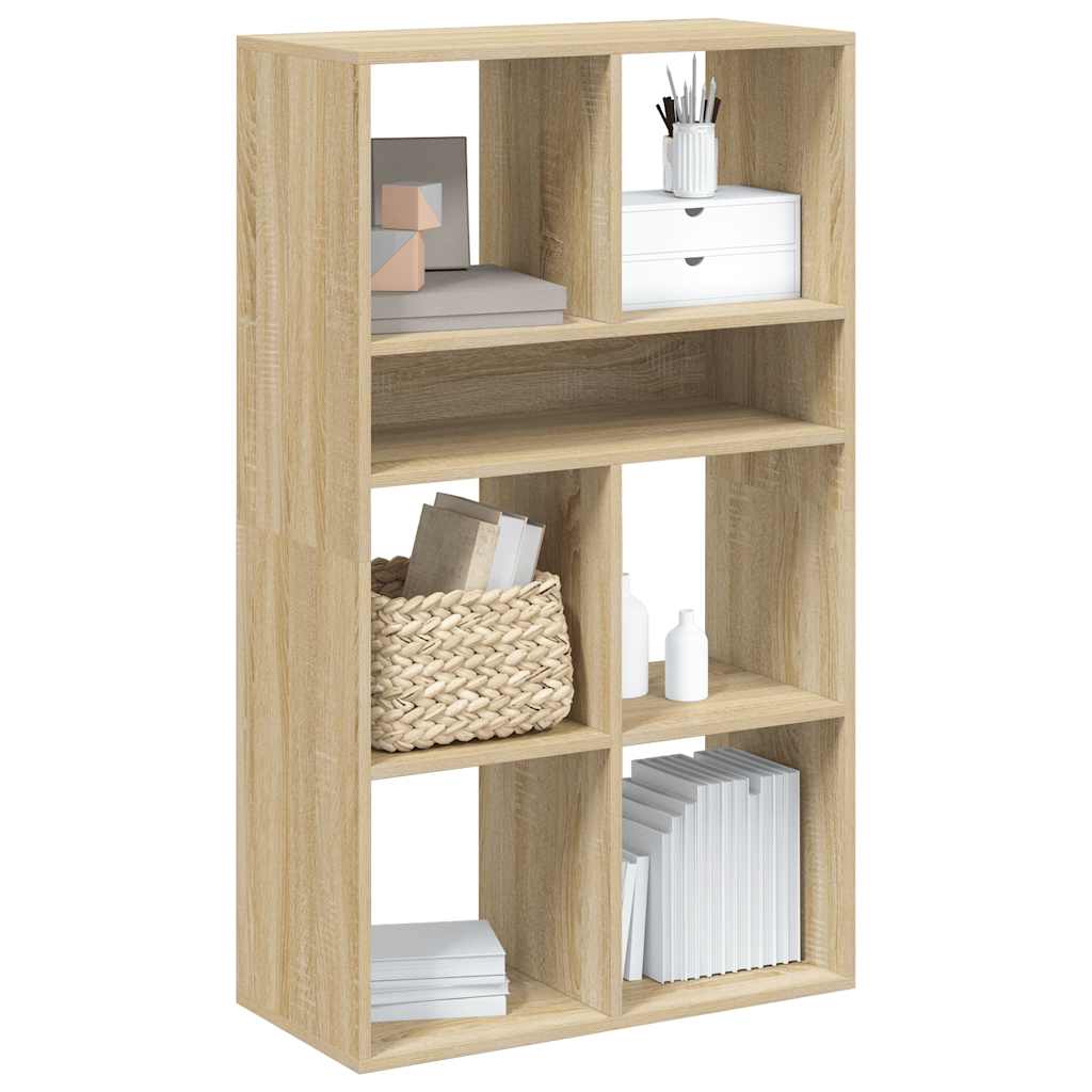 vidaXL Bücherregal Sonoma-Eiche 66x31x112 cm Holzwerkstoff