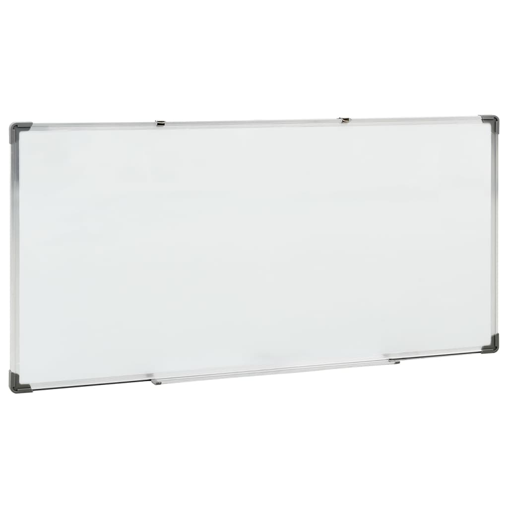 vidaXL Magnetisches Whiteboard Weiß 110x60 cm Stahl - Image 3