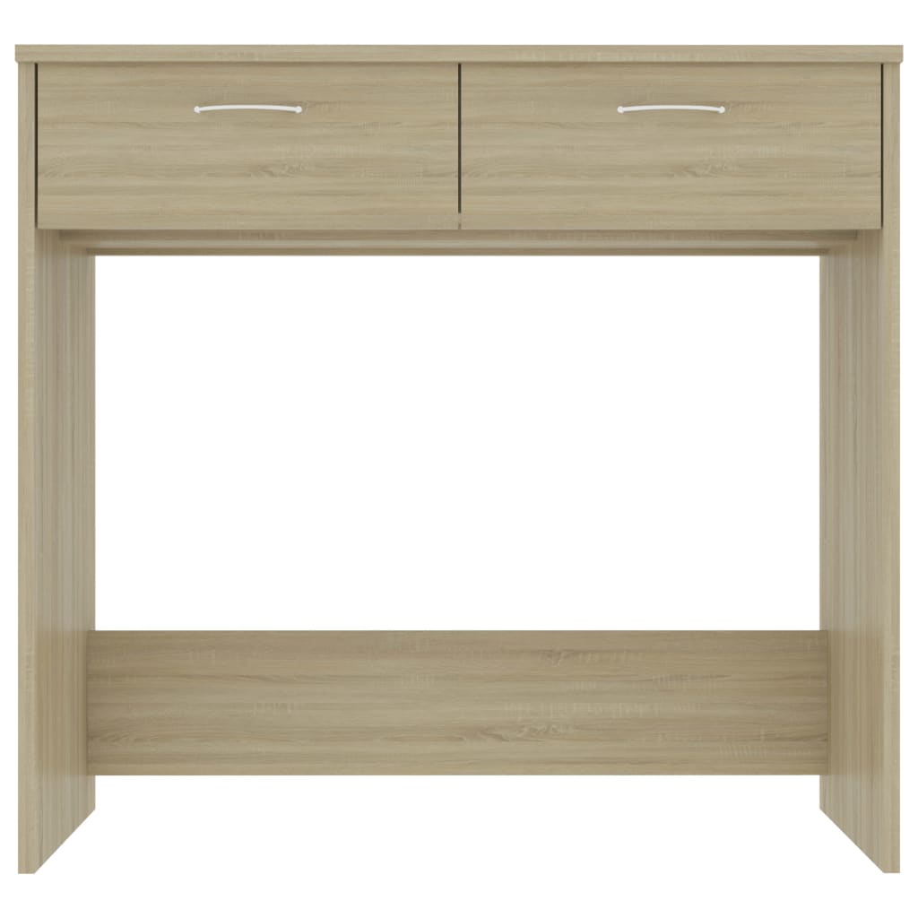 vidaXL Schreibtisch Sonoma-Eiche 80x40x75 cm Holzwerkstoff - Image 3