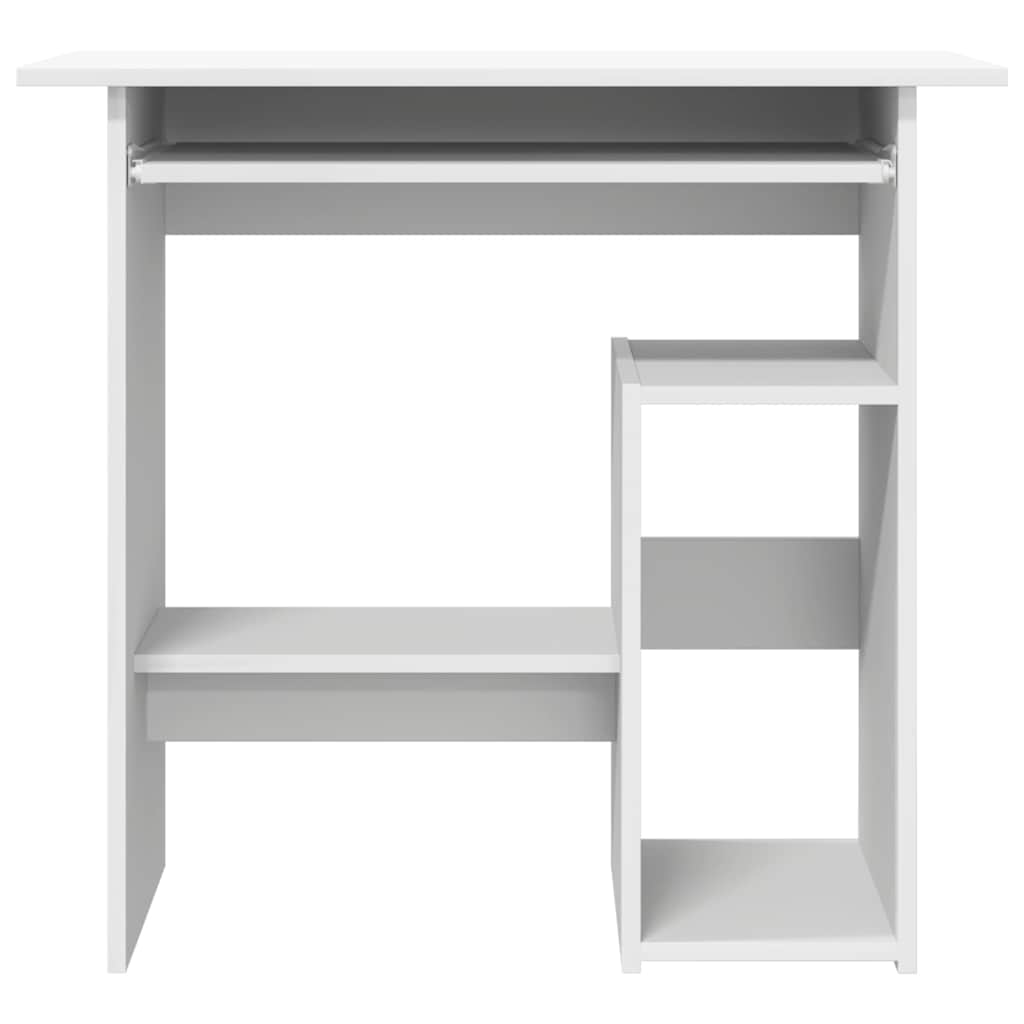 vidaXL Schreibtisch Weiß 80x45x74 cm Holzwerkstoff - Image 4