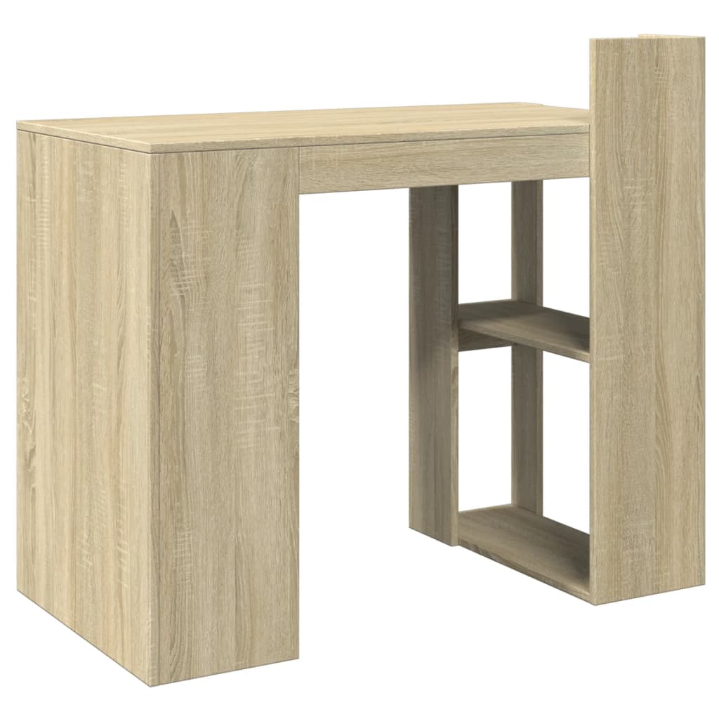 vidaXL Schreibtisch Sonoma-Eiche 103,5x56,5x94 cm Holzwerkstoff - Image 6