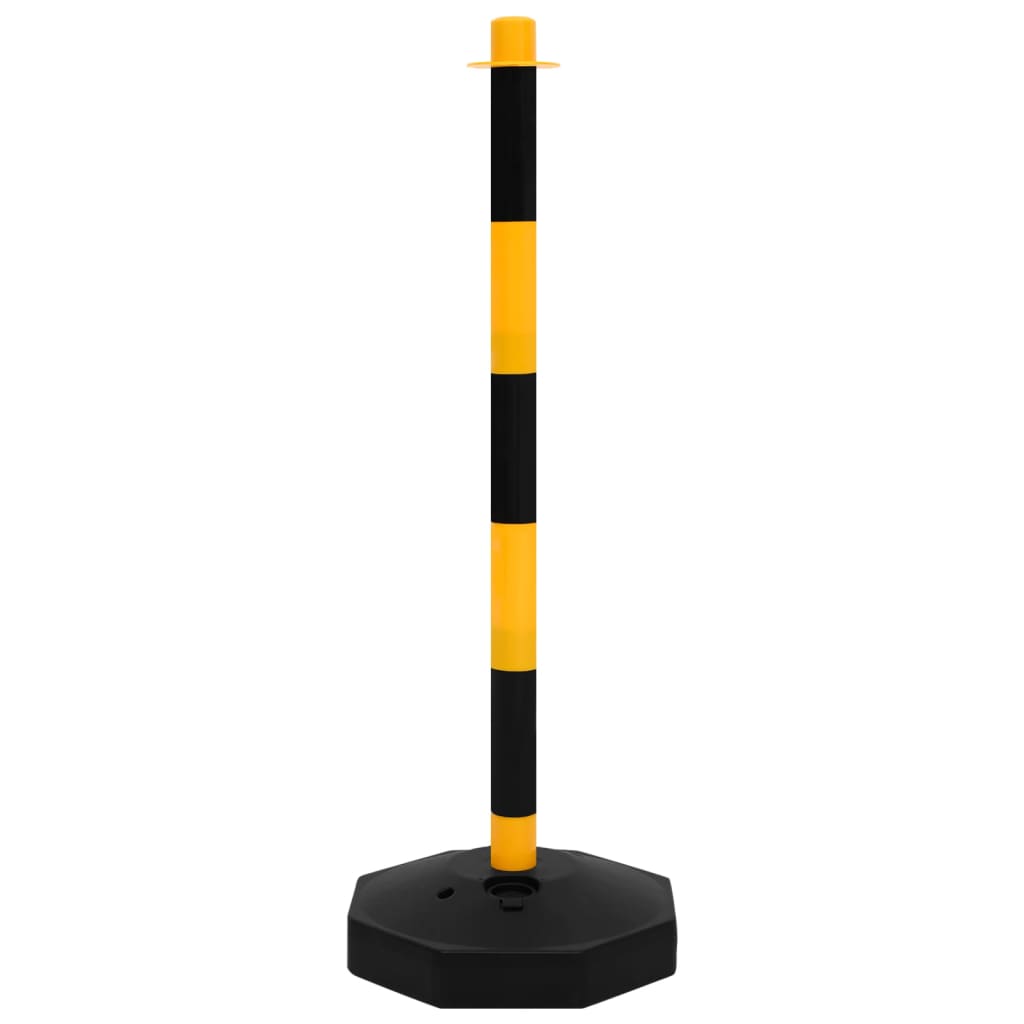 vidaXL Kettenpfosten-Set mit 10 m Kunststoffkette - Image 4