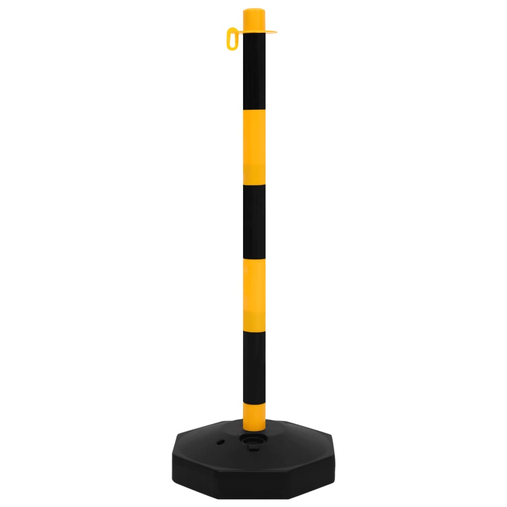 vidaXL Kettenpfosten-Set mit 10 m Kunststoffkette - Image 5