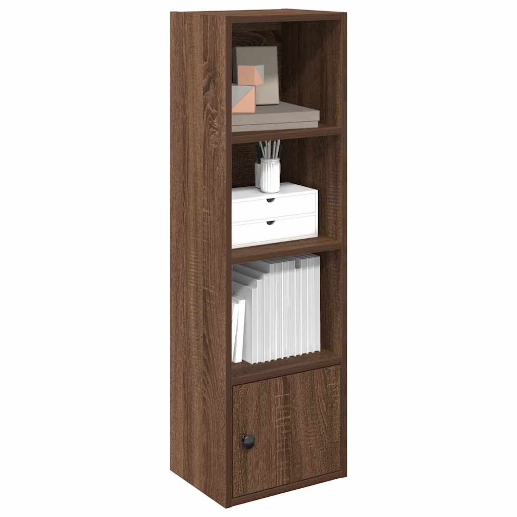 vidaXL Bücherregal Braun Eichen-Optik 31x24x102 cm Holzwerkstoff