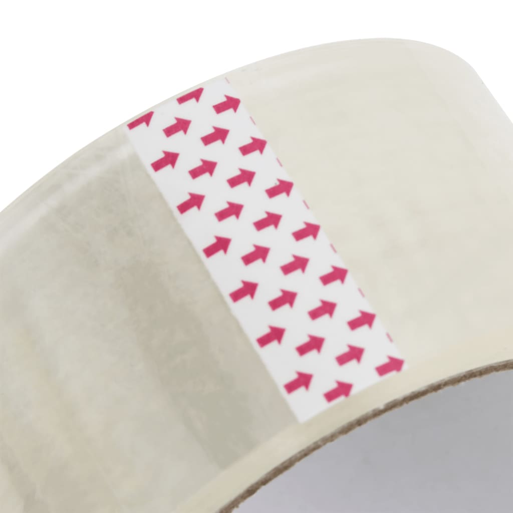 vidaXL Paketklebeband 12 Stk. Transparent 48 mm x 66 m - Image 6