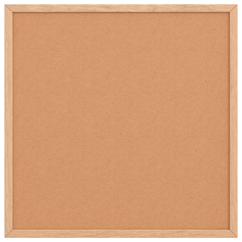 vidaXL Korktafel mit massivem Kiefernholzrahmen 40x40 cm - Image 3