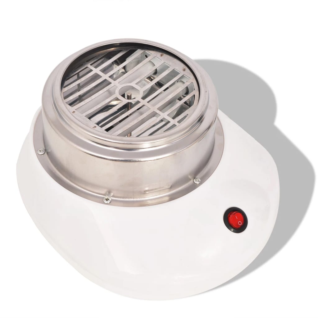 vidaXL Zuckerwattemaschine 480 W Weiß - Image 4