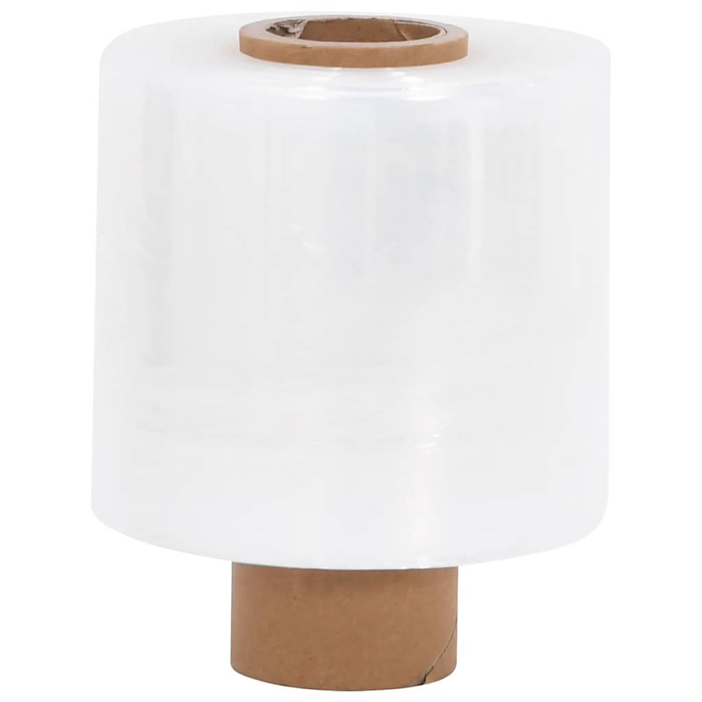 vidaXL Stretchfolien 10 Stk. Transparent 23 µm 10 cm x 300 m - Image 5