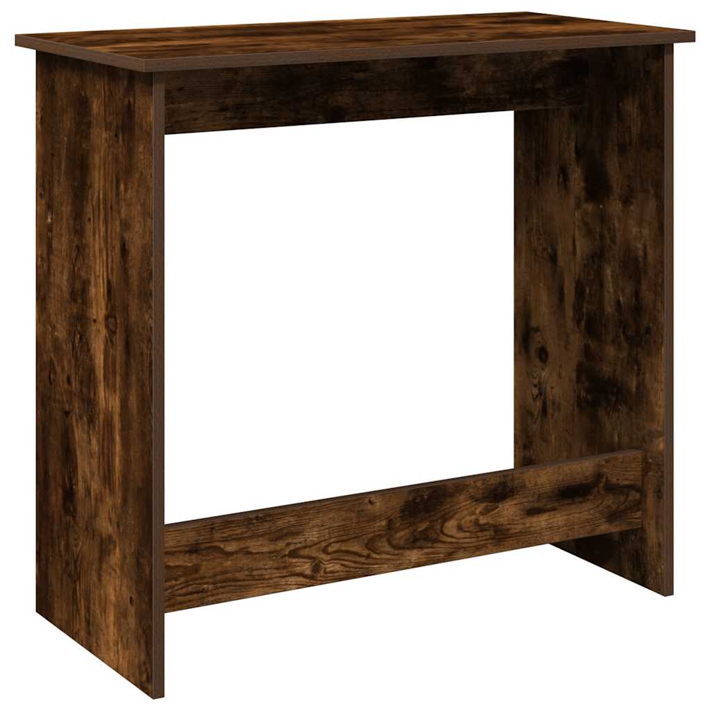 vidaXL Schreibtisch Räuchereiche 80x40x75 cm Holzwerkstoff - Image 6