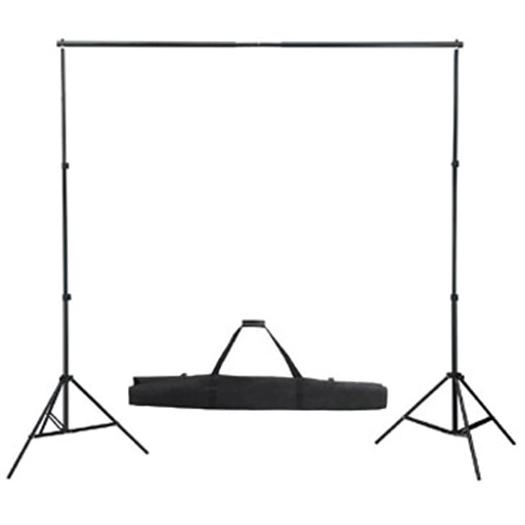 vidaXL Fotostudio-Set mit Grünem Hintergrund 600×300 & Leuchten - Image 5