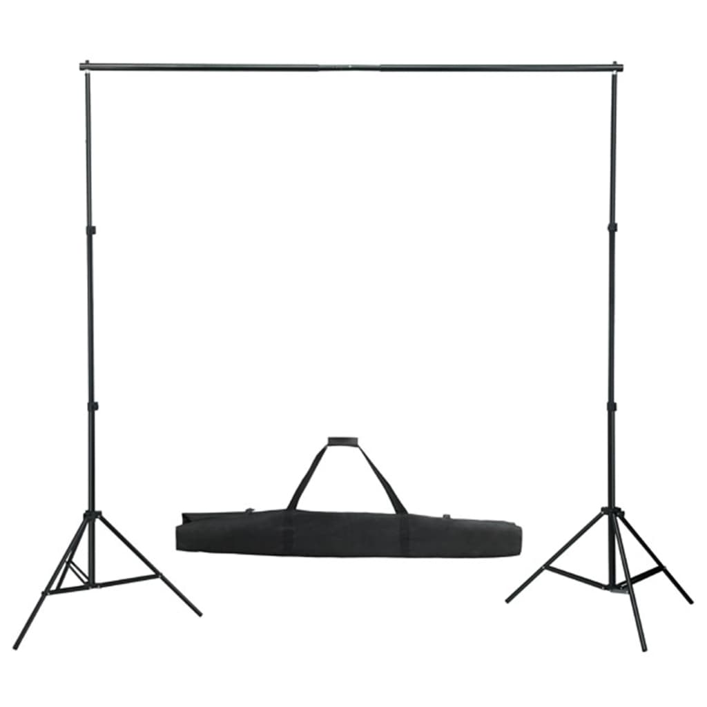 vidaXL Fotostudio-Set mit Lampen und Hintergrundsystem - Image 6