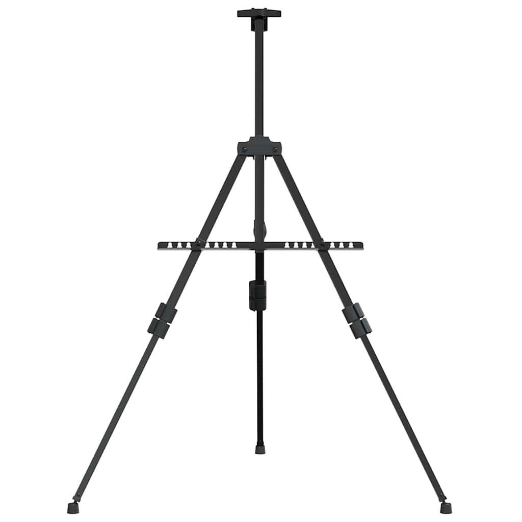 vidaXL Staffelei Verstellbar Schwarz Metall - Image 3