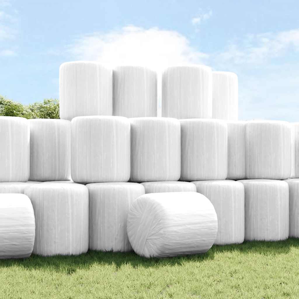 vidaXL Agrarstretchfolie Weiß 25 µm 75 cm x 1500 m - Image 3