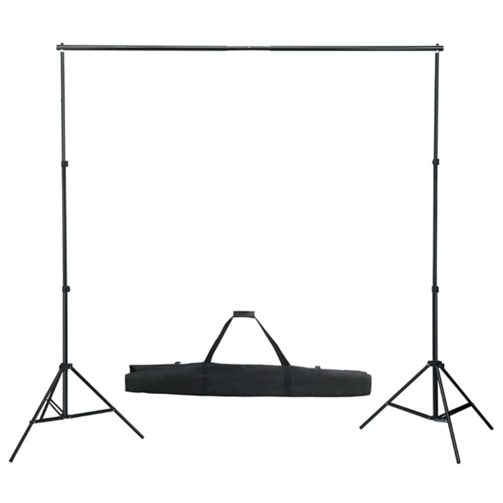vidaXL Fotostudio-Set mit Lampen und Hintergrundsystem - Image 6