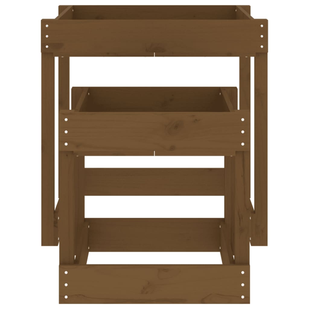 vidaXL Sand-Spieltische 2 Stk. Honigbraun Massivholz Kiefer - Image 5