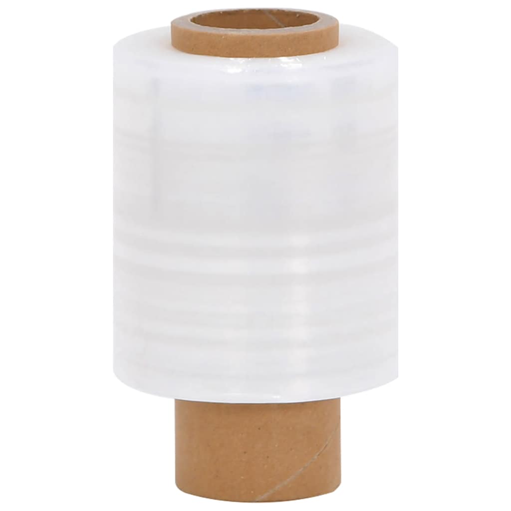vidaXL Stretchfolien 50 Stk. Transparent 23 µm 10 cm x 150 m - Image 5