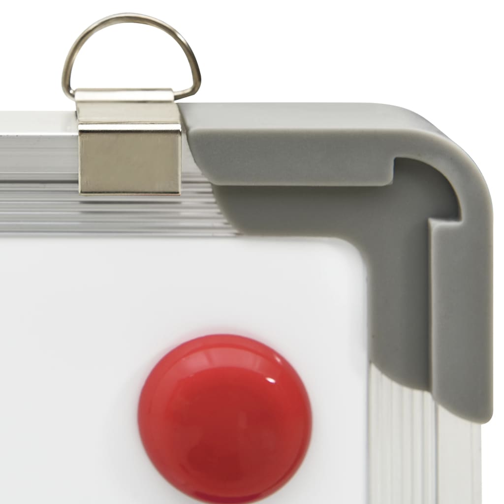 vidaXL Magnetisches Whiteboard Weiß 50 x 35 cm Stahl - Image 6