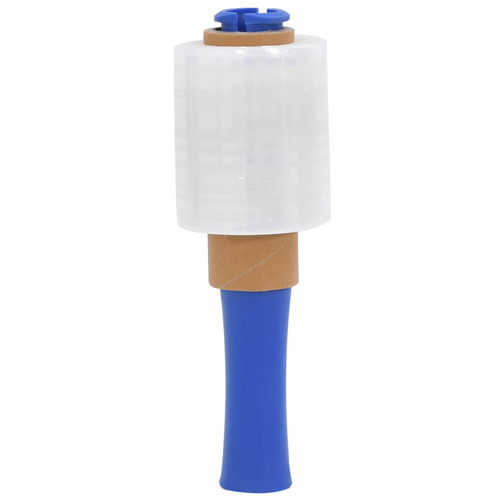 vidaXL Stretchfolie mit Griff 10 Stk. Transparent 23 µm 50 cm x 150 m - Image 4