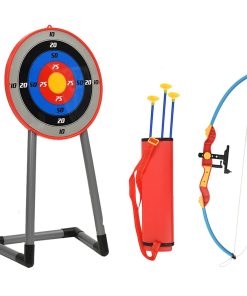 vidaXL Bogenschießen-Set mit Zielscheibe für Kinder