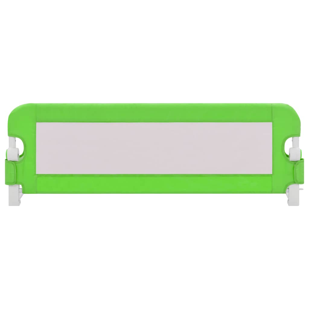vidaXL Kleinkind-Bettschutzgitter Grün 120x42 cm Polyester - Image 3