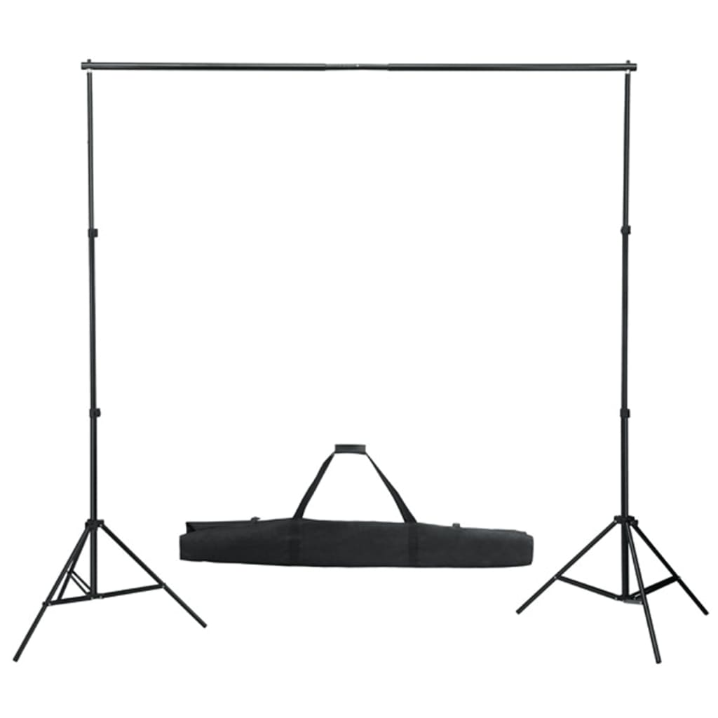 vidaXL Fotostudio-Set mit Leuchten, Schirmen, Hintergrund, Reflektor - Image 4