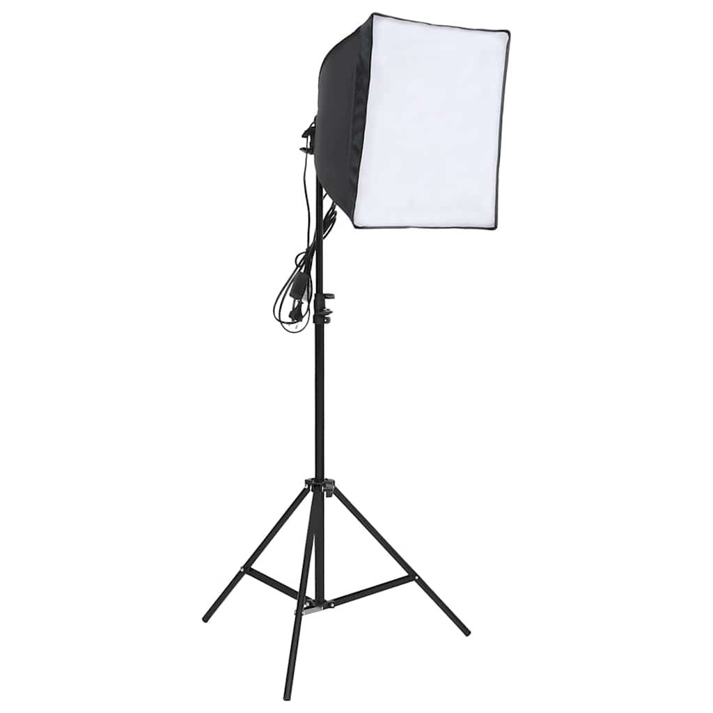 vidaXL Fotostudio-Beleuchtung Set mit Stativ und Softbox - Image 3