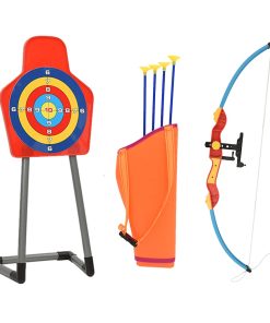vidaXL Bogenschießen-Set mit Zielscheibe für Kinder