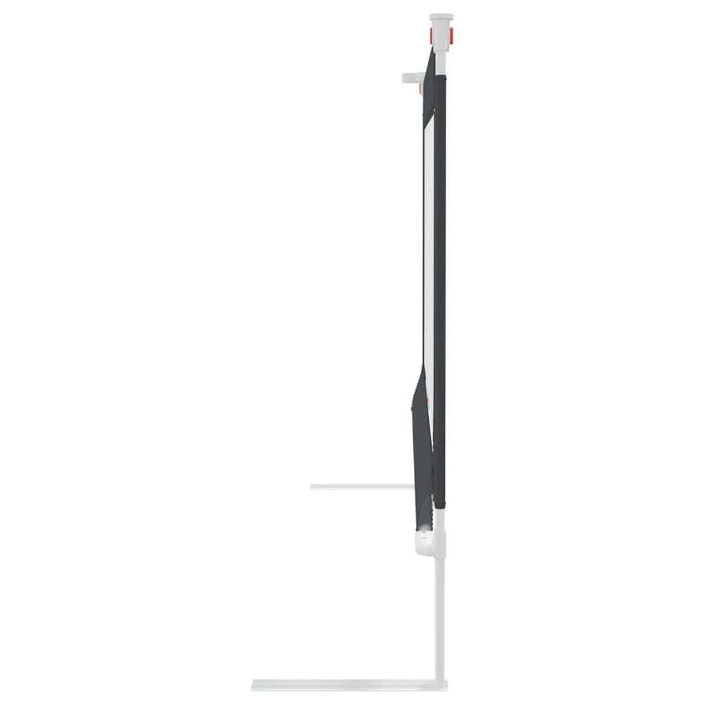 vidaXL Kleinkind-Bettschutzgitter Dunkelgrau 160x25 cm Stoff - Image 4